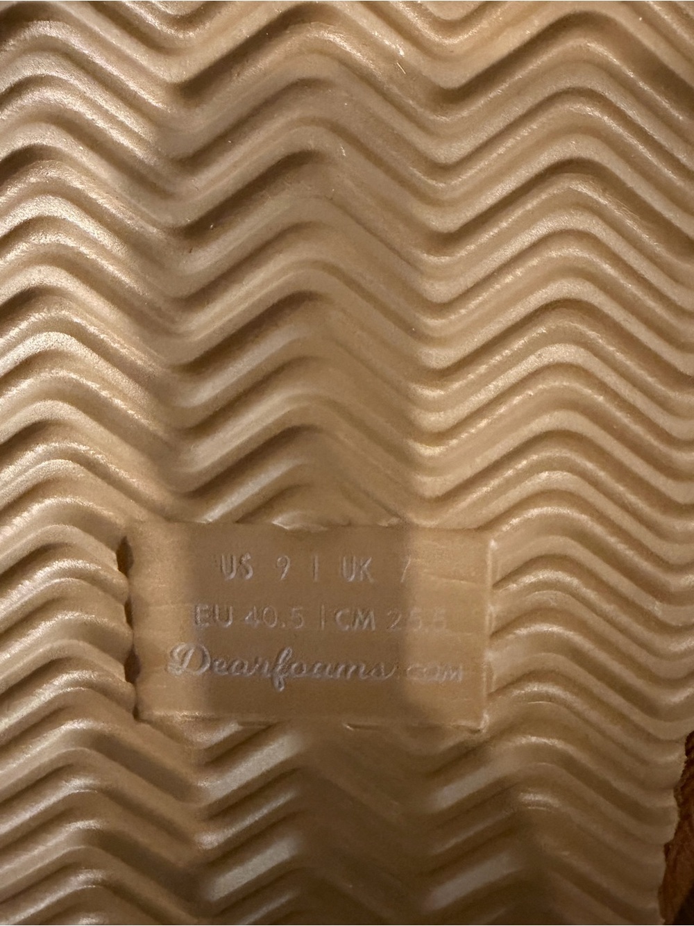 dearfoams Tan Indoor Comfort Slippers - Picture 3 of 3